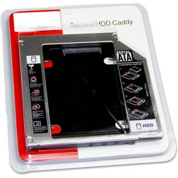 9.5MM 2nd Hard Drive Caddy for Lenovo Y410, Y410P, Y410PT, Z500 - HDD/SSD Compatible