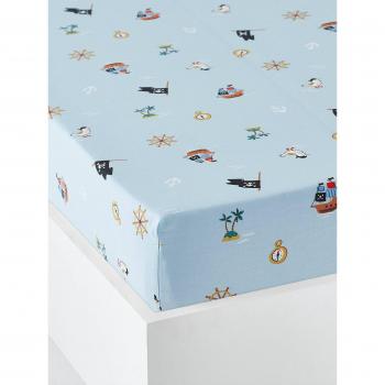Nautical Dreams Fitted Sheet for Kids 90x140