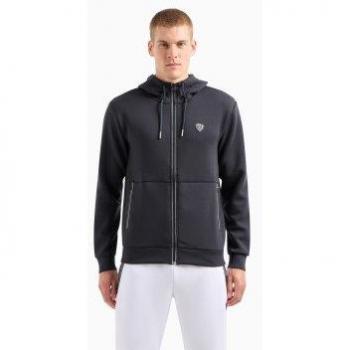 Sudadera con capucha EA7 Emporio Armani negra - S