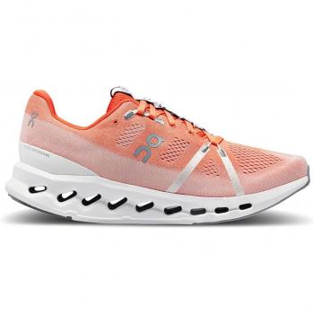 ON Herren Laufschuhe Cloudsurfer FLAME WHITE orange | 42 1/2