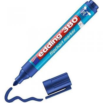 Marker do flipchartów EDDING 380, niebieski, 1,5-3mm