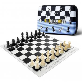 High-Quality Silicone Chess Board Game for Kids