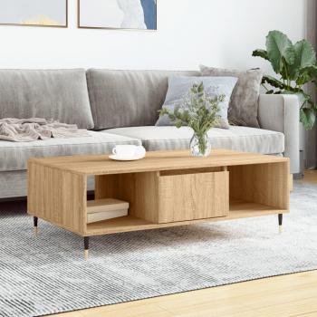 Vidaxl - Coffee Table Sonoma Oak 104x60x35 cm Engineered Wood