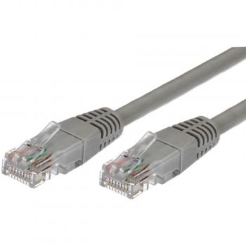 Patchcord 2 m UTP Cat 5e in colore grigio