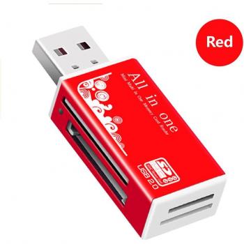 MultiCard Reader 6 Farben – SD / TF / MicroSD – USB 2.0