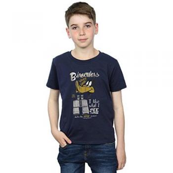 Navy Daffy Duck Binoculars Shirt for Boys (Size 9)