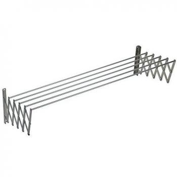 Extensor de tendedero de 110 cm con 5 varillas de aluminio y fleje