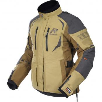 Rukka VentuRina Chaqueta Textil Impermeable para Mujer Talla 42 - Verde Marrón
