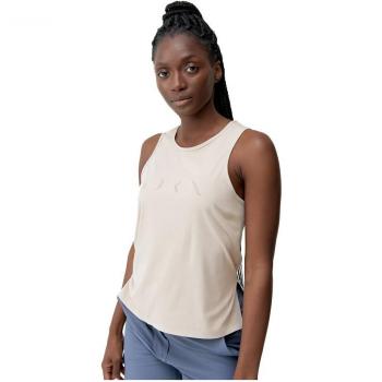 Top Senza Maniche Keira Beige Donna Born Living Yoga
