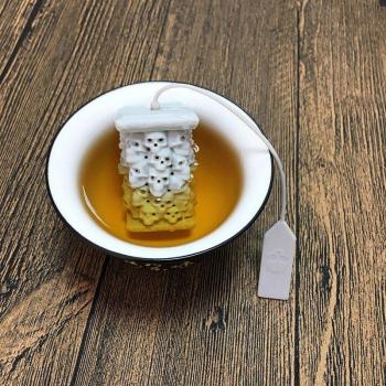 Infusor de Té Silicona Calavera