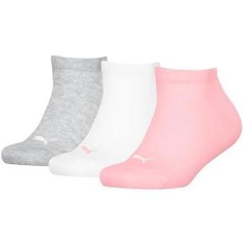 Puma Chaussettes Kids Sneaker Rose – 27/30, Pack de 3