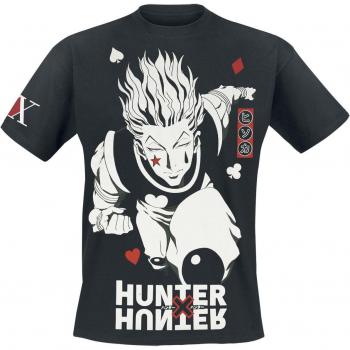T-Shirt Anime Hisoka (Hunter x Hunter) - Nero