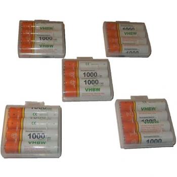 Gigaset CE575HX/Beurer 84 Baby Monitor 20‑Pack AAA Micro NiMH – 1000 mAh, 1.2 V