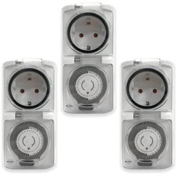Minuterie Extérieure ELRO TO1500 - Boîtier Étanche IP44 - 3600W - Réglage 30 minutes