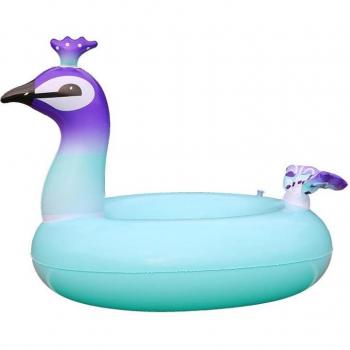 Pfau‑Sitzstuhl Kinderwagen – 120 cm, esszimmergeeignet