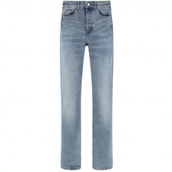 Indigo Blue Slim‑Fit Denim Jeans – W30