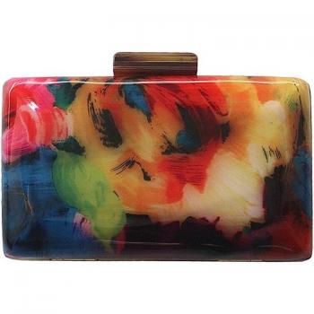 Bolso de Noche Vintage con Estampado
