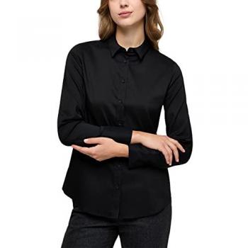 ETERNA Hemdbluse Fitted Damen schwarz Größe 40