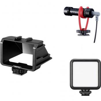 UURig Selfie Flip Screen for Sony A6000 A6300 A6500 A72 A73 Canon EOS Panasonic GX85 Nikon Mirrorless Cameras