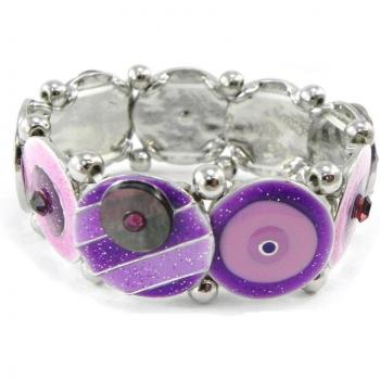 NOA Bracelet 'Bora Bora' en Violet