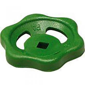 Sanitop-Wingenroth 14205 Handrad für Schrägsitzventile, grün