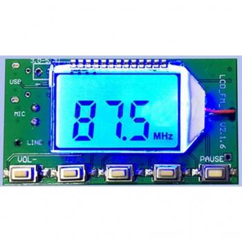 Digital FM Transmitter Module DSP PLL Wireless Stereo Microphone 87-108MHz