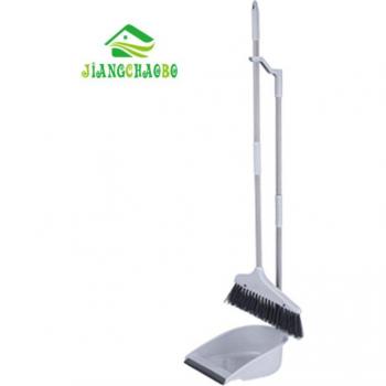 JiangChaoBo Stainless Steel Swivel Broom & Dustpan Set