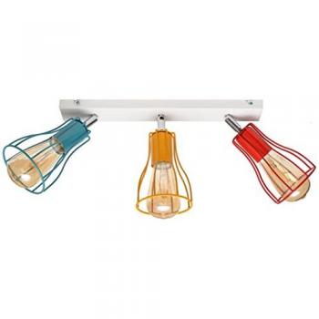 Tube Spotlight Bar White Orange Red Turquoise 40cm