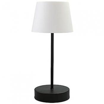 Merida Elegante: Lámpara de Mesa LED Negra, 3W, 300lm, 3000K