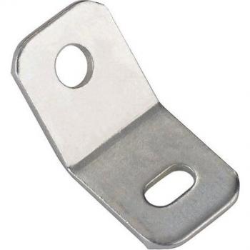 135 Degree Iron Corner Bracket with Anti-Tip Strap Connection