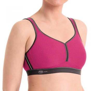 Anita Performance Sujetador Deportivo Rosa-Antracita