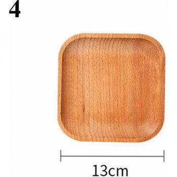 Plato de Madera para Frutas