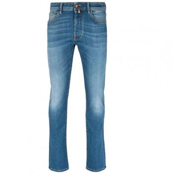 Jacob Cohën Slim-fit Jeans, male, Blue, Size: W38 Light Blue Slim Fit Denim Jeans