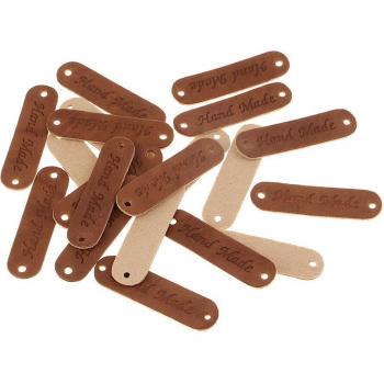 Patch Cuir Synthétique PU 20pcs