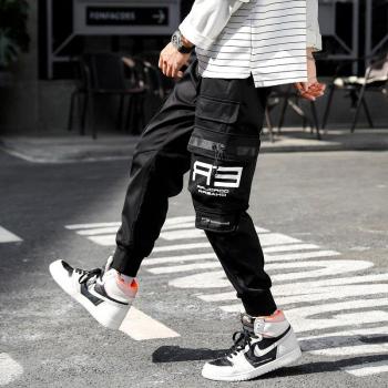 ZOENOVA Hip Hop Casual Cargo Joggers for Men