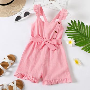 Kiddo Chic Button-Back Romper