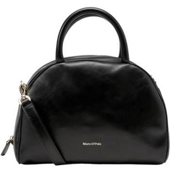 Handtasche MARC O'POLO aus edlem Kalbleder Gr. B/H/T: 29 cm x 22 cm x 10 cm, schwarz Damen Taschen