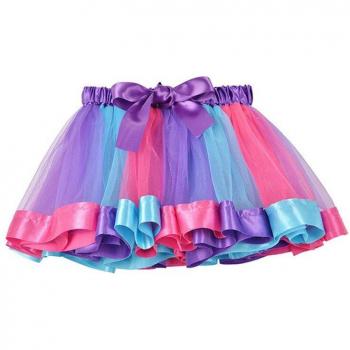 Jupon ballerine à bulles chromatiques