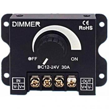 Régulateur LED 12V 24V 8A en aluminium