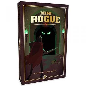 Mini Rogue - Jeu de société, jeu d'aventure solo, éléments de rogue-like, mécaniques de jeu rapide, illustrations colorées, règles simples et accessibles