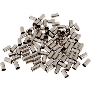 MagiDeal 100Pcs Aluminum Bike Brake Cable End Caps and Ferrules