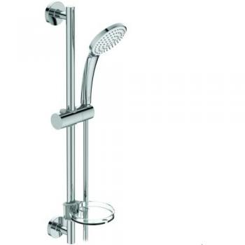 Idealrain Set Doccia 100 con Getto Singolo Cromato B9412AA