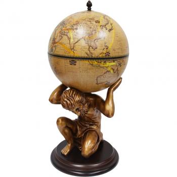 Bronze Globe Mini Bar by WestWood