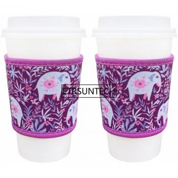 Fundas aislantes de neopreno para tazas reutilizables