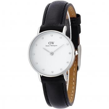 Daniel Wellington Damenklassik Analog Uhr Lederband – DW00100068