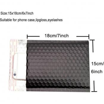 Purple Metallic Bubble Mailers – 10 Pack