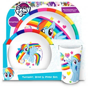 My Little Pony - Set Ufficiale da Pappa - Bambine (Taglia Unica)