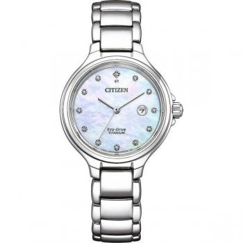 Citizen EW2680-84D Eco-Drive Titanium Damenuhr 31mm 10ATM