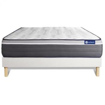Rete e Materasso Matrimoniale Actiflex Plus 160x210cm - Molle Insacchettate e Memory Foam - Spessore 26 Cm - Molto Rigido