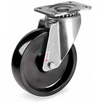 Roulette Inox Ø 100 mm pour Chariot de Cuisson